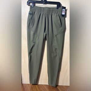 Under Armour Khaki Green Hybrid Pants